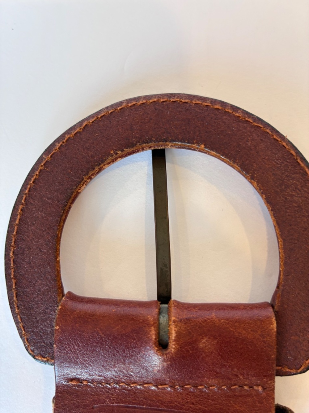 Talbots Genuine Leather Braided Woven Belt Brown Women’s Medium Boho Western - Picture 11 of 11